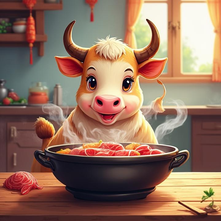 女朋友出差了，一份牛肉砂锅打一生肖，解答揭晓