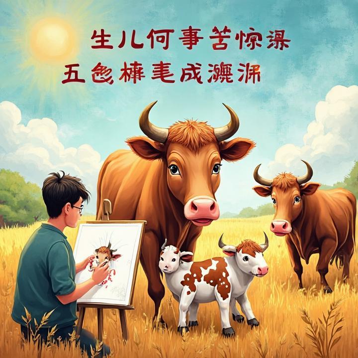 生儿何事苦怜渠，五色毫挥成涣汗代表什么生肖，经典资询解释