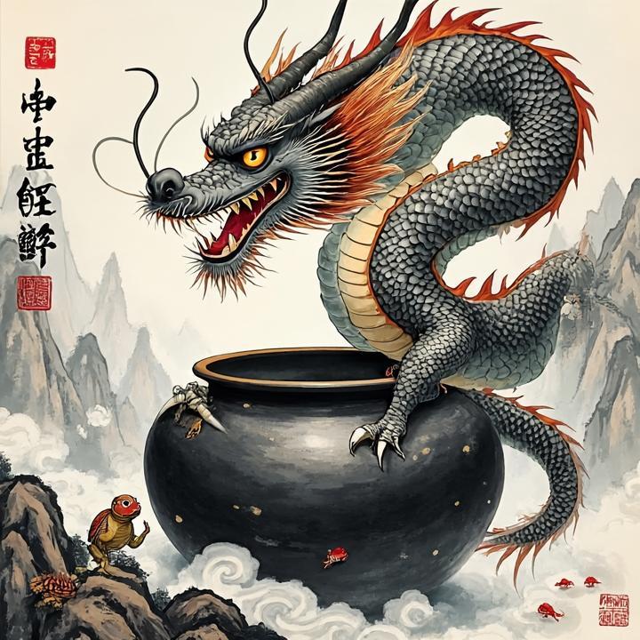 瓮中捉鳖打一个正确的生肖，重点解释