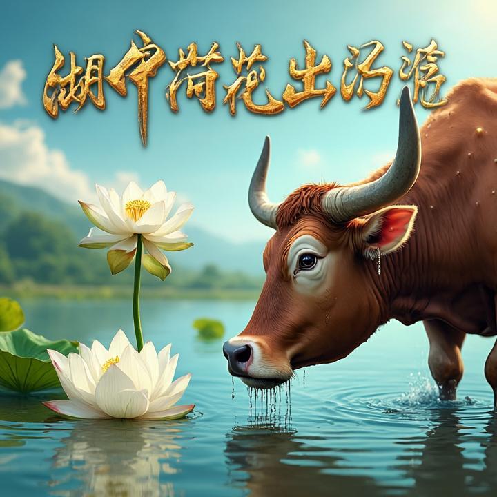 湖中荷花出污泥打一个生肖，详细解析