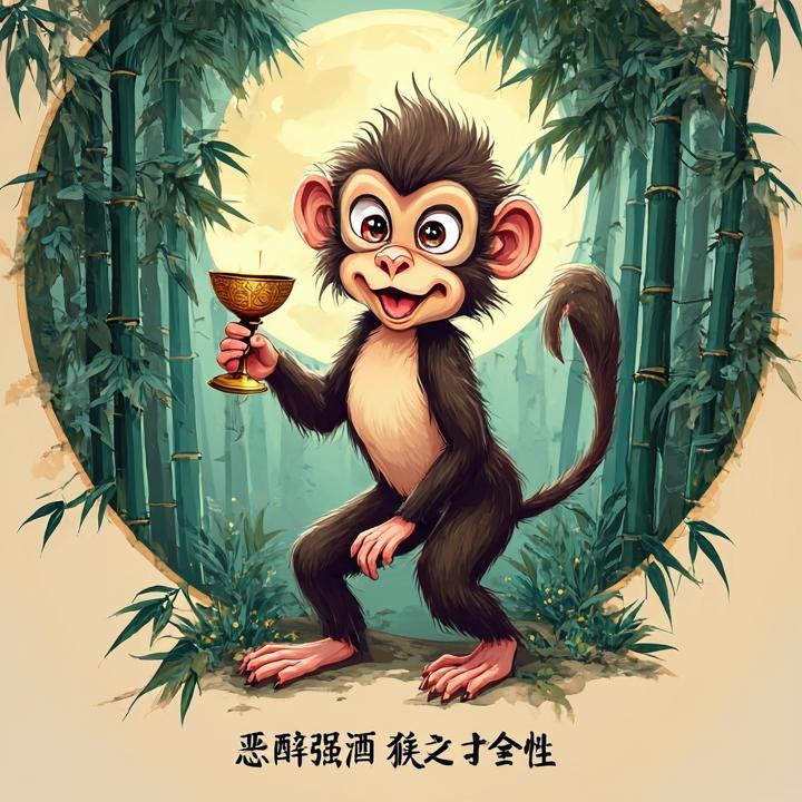 恶醉强酒打一动物生肖是什么生肖，经典解答