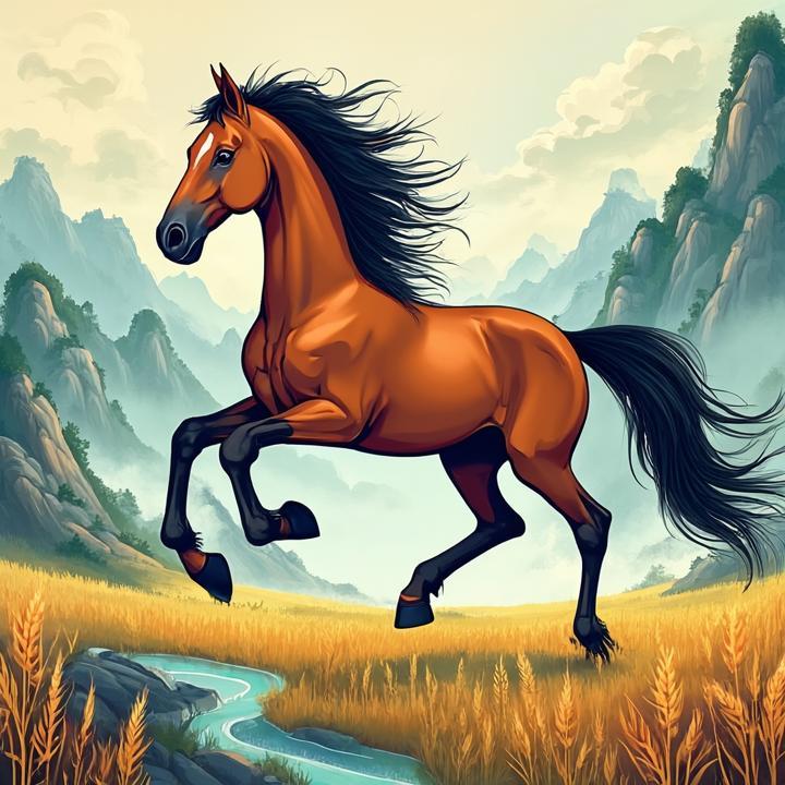 走南闯北看美景打一个生肖，词语诠释解释