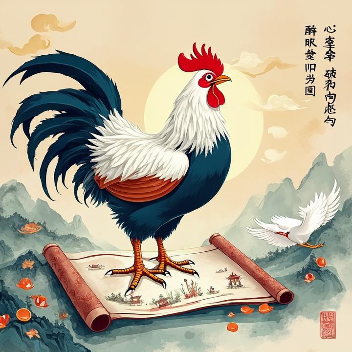 心牵旧梦，破觚为圆。醉眼忽醒惊白鸟指什么生肖，刚刚揭晓