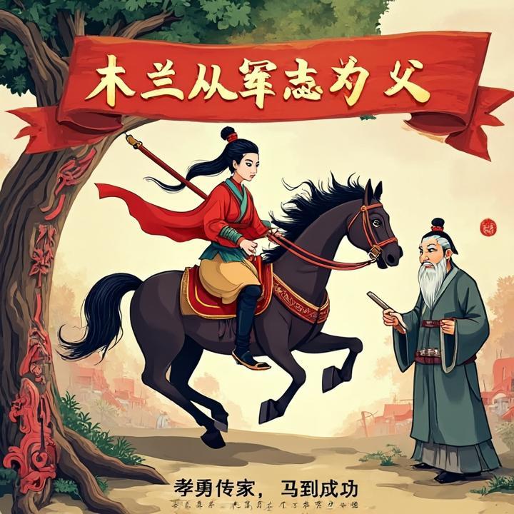 木兰从军为父志打一个正确的生肖，独家视角解读解析