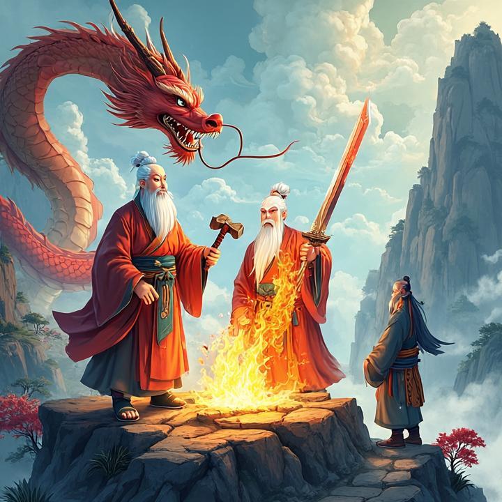 鸦九铸剑吴山中打一生肖数字，原创解析解答