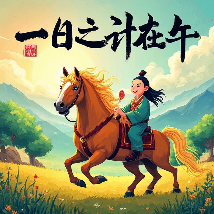 一日之计在于午是什么生肖，词语解析解答