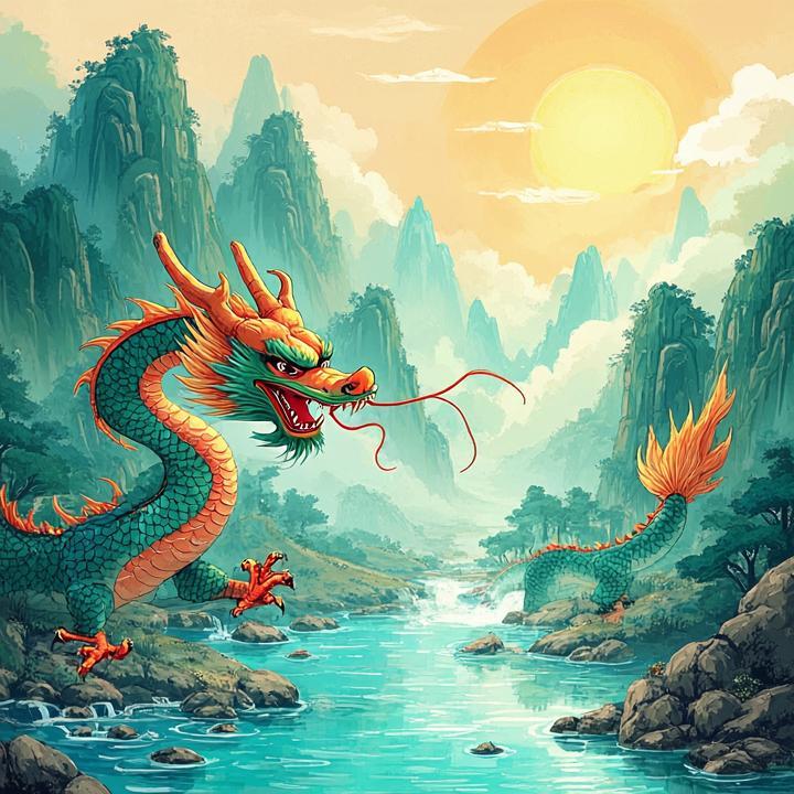 晴川叠翠映蓝溪指什么生肖，科学解析