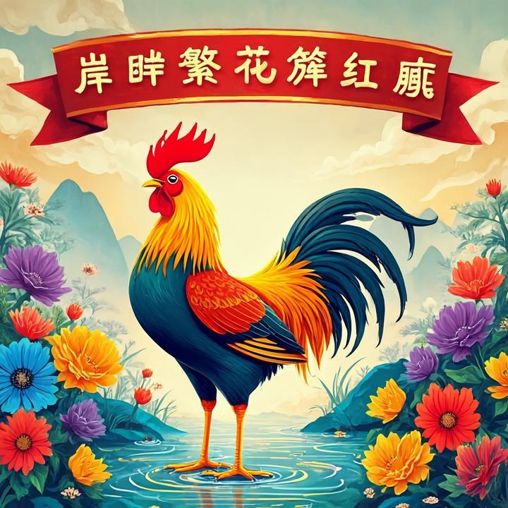 岸畔繁花簇红霓是什么生肖，词语解析解答