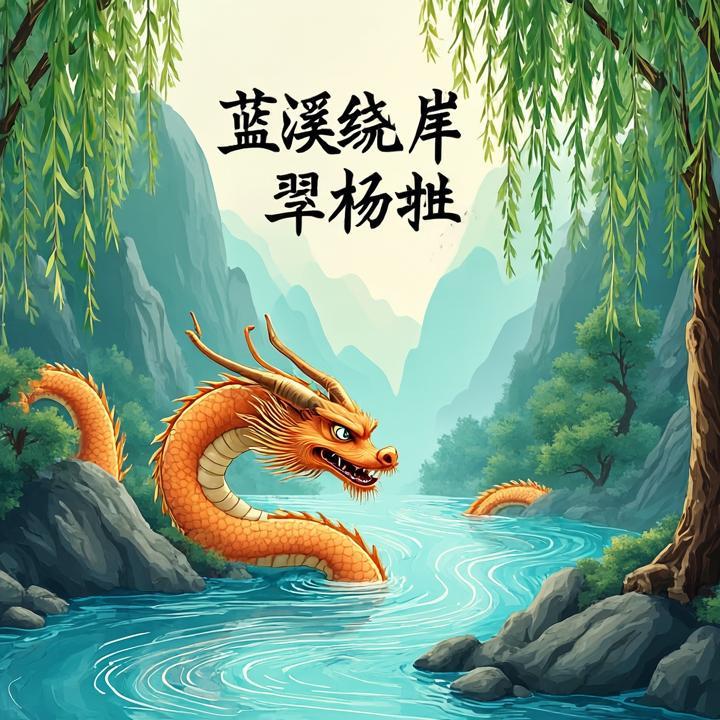 蓝溪绕岸翠杨垂是什么生肖，重点诠释解释