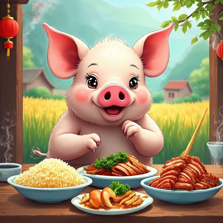 吃饭打一个生肖，第一析释