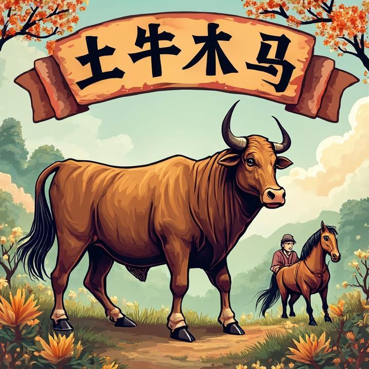 土牛木马代表什么生肖，精选解析解释