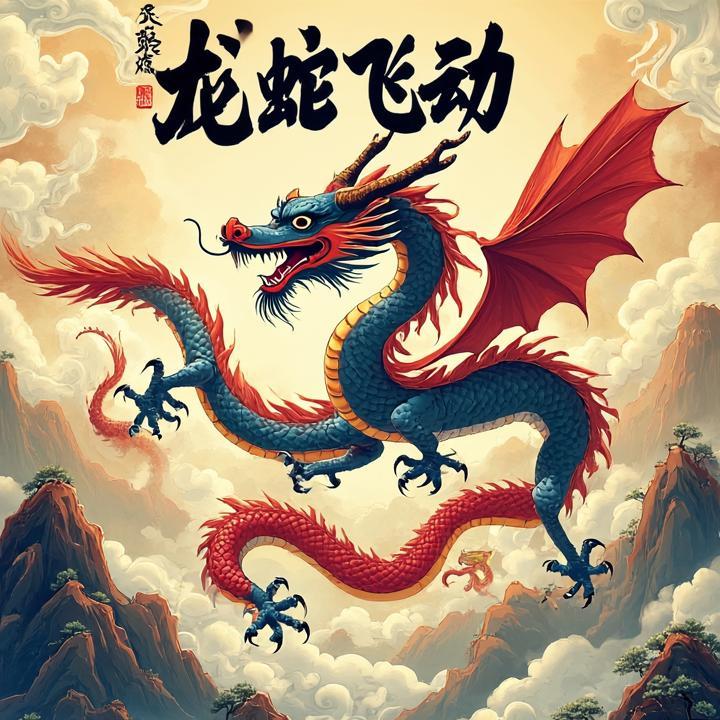 龙蛇飞动打一个生肖，词语解答解析