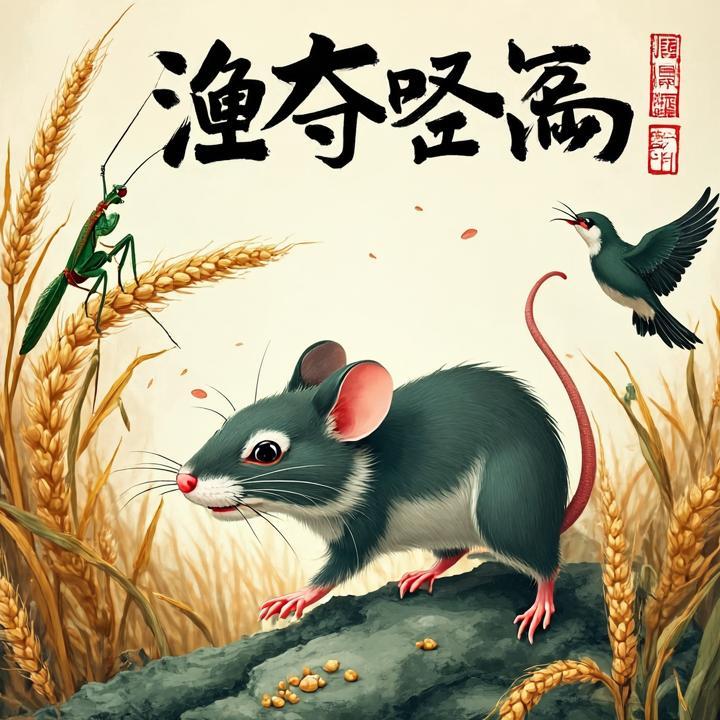 渔夺侵牟打一生肖，答案解释