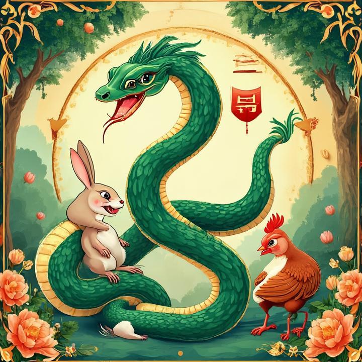 三三上下左右好是什么生肖，词语解析解答
