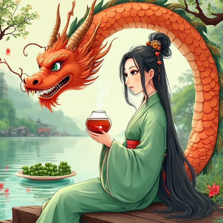 西湖龙井茶，绿豆糕一盘是什么生肖，已答解析