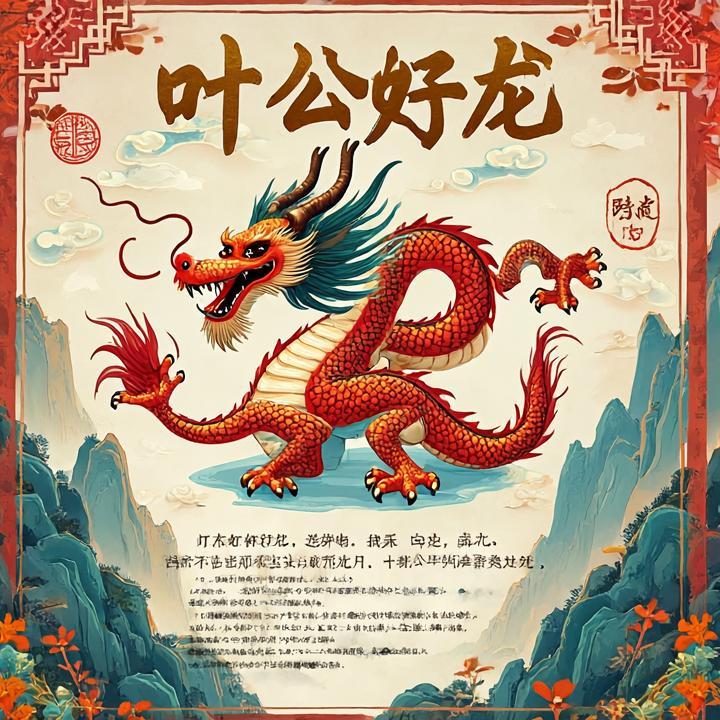 叶公好龙指什么生肖，经典解资询解释