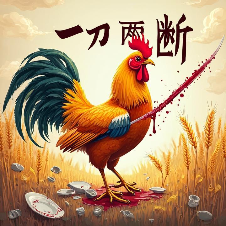 一刀两断打一个生肖，答案解释