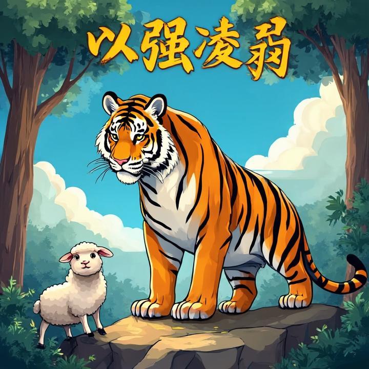 以强凌弱打一正确生肖，答案解释