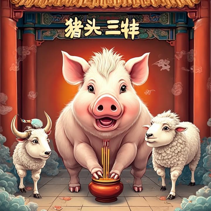 猪头三牲打一个生肖，文化内涵解读
