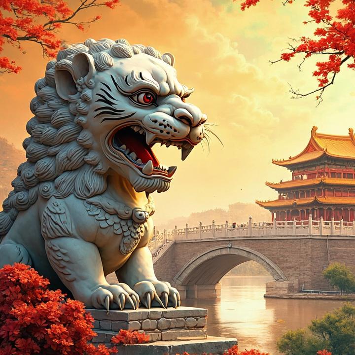 芦沟上石狮子代表什么生肖，深度解析含义