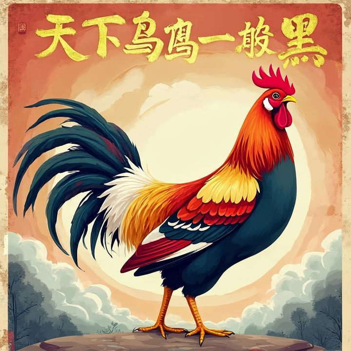 天下乌鸦一般黑打一生肖，作答解读