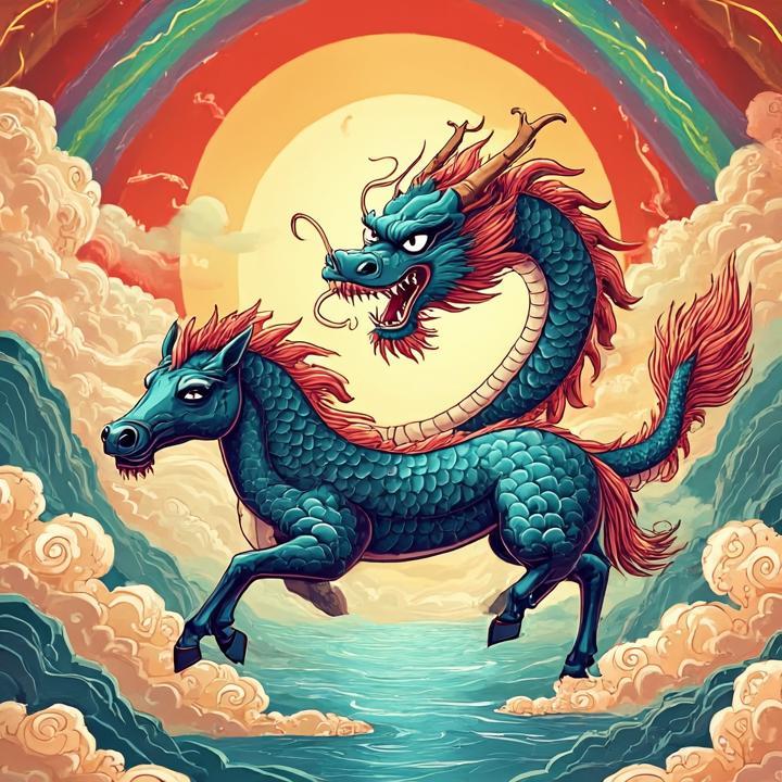 龙马精神一处想，大吉大利破天荒打一个生肖，第一析释