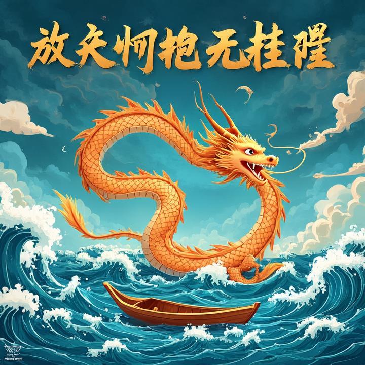 一叶孤舟，漂洋过海。放开怀抱无挂碍是什么生肖，词语解答