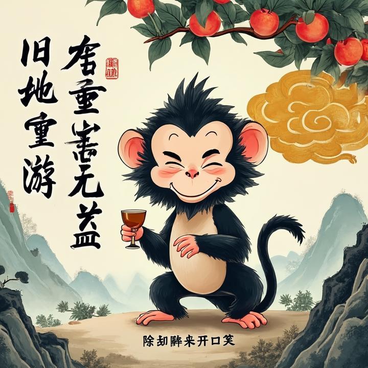 旧地重游，有害无益！除却醉来开口笑代表什么生肖，精选解析解释