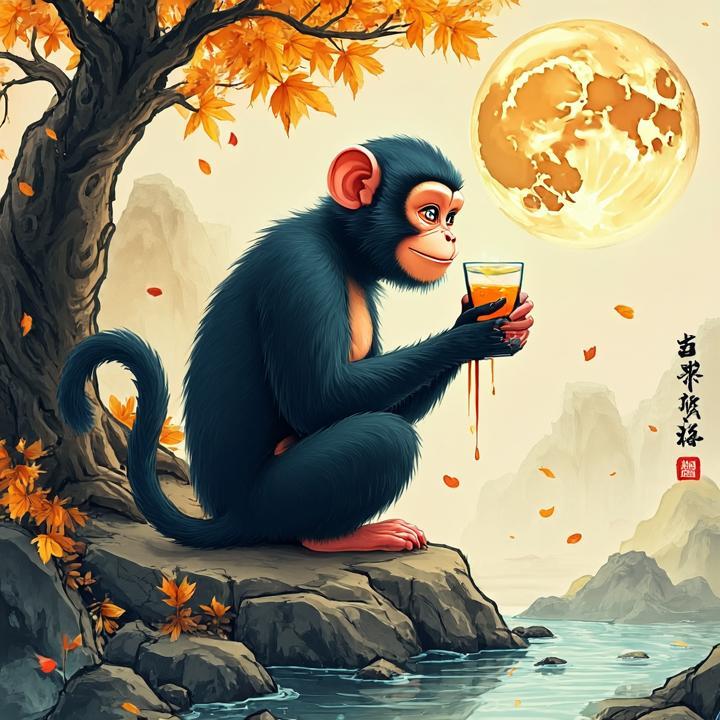 一旦堕落，自求多福。浊醪和泪洒秋风代表什么生肖，精选解析解释