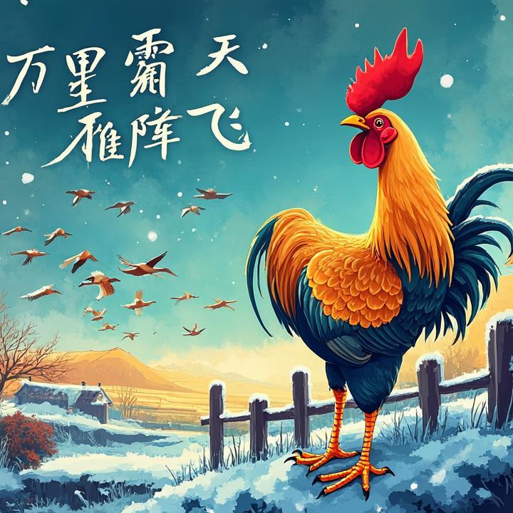 万里霜天雁阵飞是什么生肖，精选解释