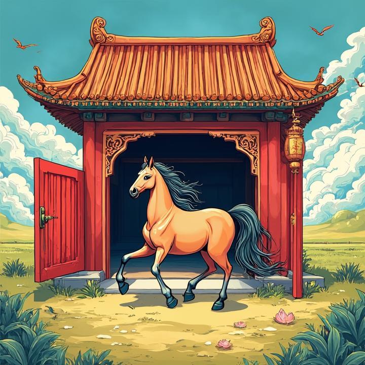 乍离华厩移蹄涩打一个生肖，经典解析
