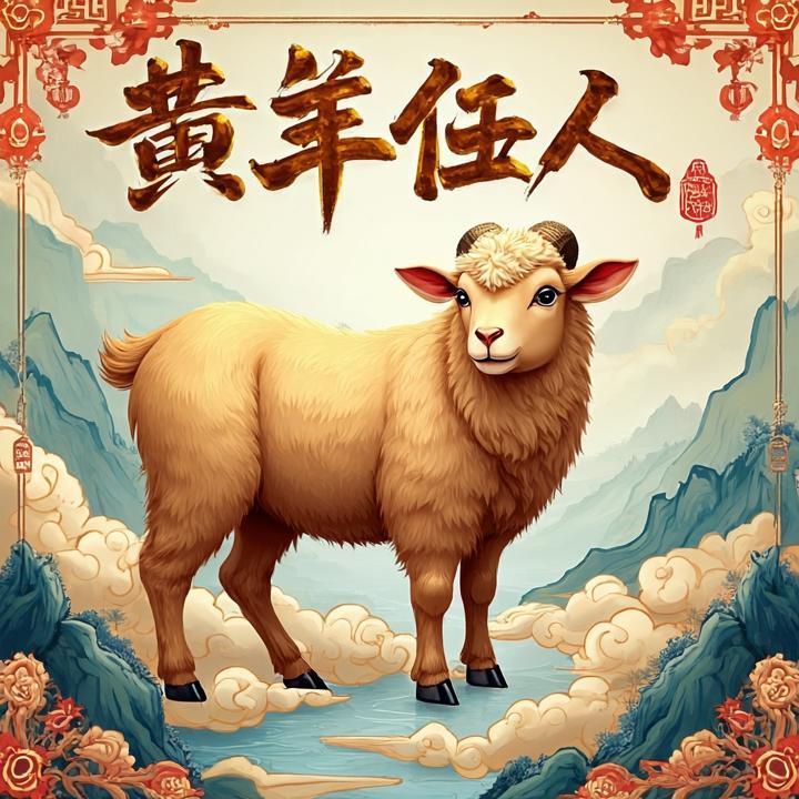 黄羊任人打一准确生肖，精选解释