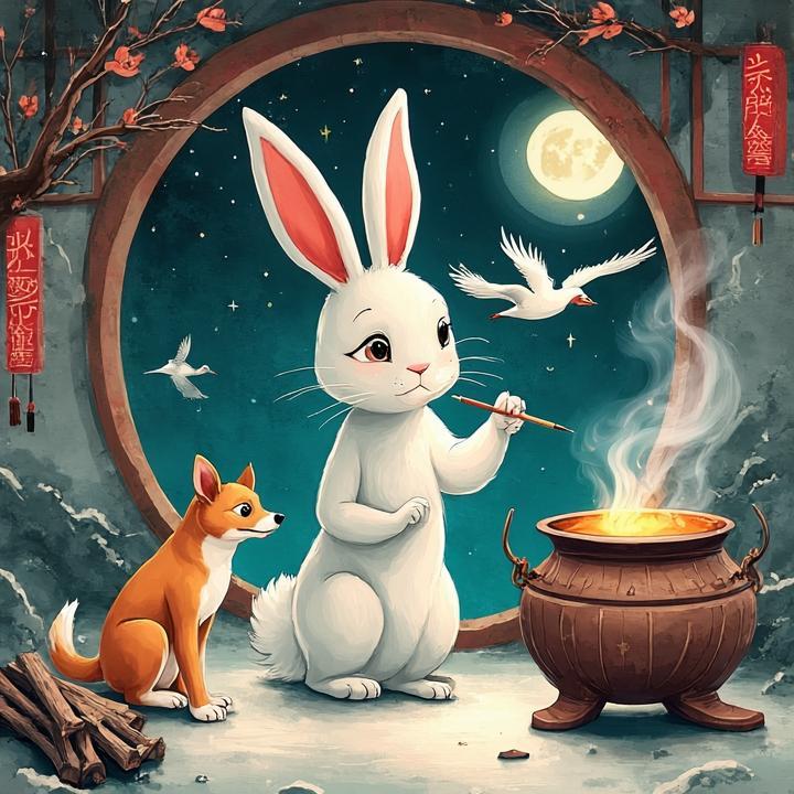指雁为羹打一个生肖，答案解释