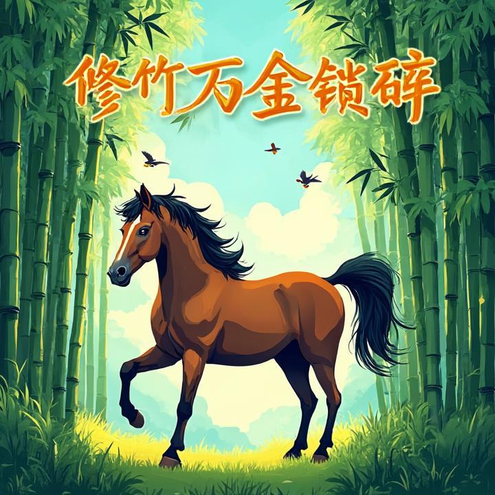 修竹万竿金锁碎打一生肖数字，原创解析解答